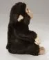 Preview: Carl Dick Plush Toy Chimpanzee sitting