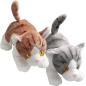 Preview: Carl Dick Plush Toy Cat lying