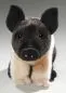 Preview: Carl Dick Plush Toy Pig black-pink sitting