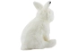 Preview: Carl Dick Plüschtier Hase weiss, Schneehase sitzend
