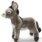 Preview: Carl Dick Plush Toy Donkey grey standing