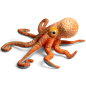 Preview: Carl Dick Plüschtier Krake, Oktopus