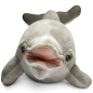 Preview: Carl Dick Plüschtier Delfin grau