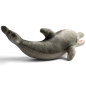 Preview: Carl Dick Plüschtier Delfin grau