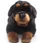 Preview: Carl Dick Plush Toy Rottweiler dog lying