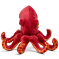 Preview: Carl Dick Plüschtier Krake, Oktopus rot