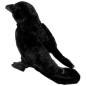 Preview: Carl Dick Plush Toy Raven Crow