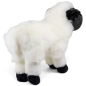 Preview: Carl Dick Plush Toy Sheep, Lamb black-white standing