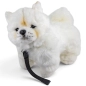 Preview: Carl Dick Plüschtier Chow Chow mit Leine weiß