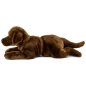 Preview: Carl Dick Plüschtier Labrador Retriever braun mit Geschirr