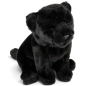 Preview: Carl Dick Plüschtier Panther sitzend schwarz