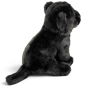 Preview: Panther sitzend schwarz