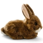 Preview: Carl Dick Plüschtier Hase sitzend braun