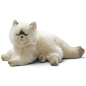 Preview: Carl Dick Plush Toy Cat, Persian-Cat lying creme
