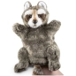Preview: Carl Dick Plüschtier Waschbär Handpuppe