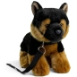 Preview: Carl Dick Plush Toy German Shepherd Dog, Alsatian Puppy with lead