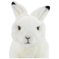Preview: Stuffed Animal Rabbit Bunny, Snow-Rabbit sitting white