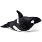 Preview: Carl Dick Plush Toy Whale, Killer-Whale, Orca
