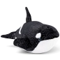 Preview: Carl Dick Plush Toy Whale, Killer-Whale, Orca
