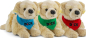 Preview: Carl Dick Plush Toy Golden Retriever with scarf