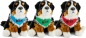 Preview: Carl Dick Plush Toy Bernese Mountain Dog with scarf