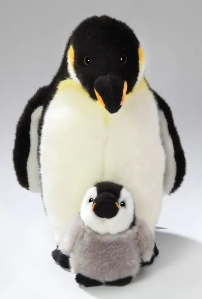 Carl Dick Plüschtier Pinguin mit Baby