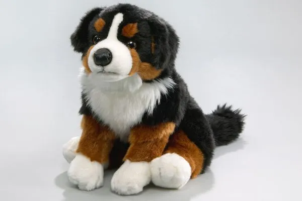 Carl Dick Plüschtier Berner Sennenhund sitzend