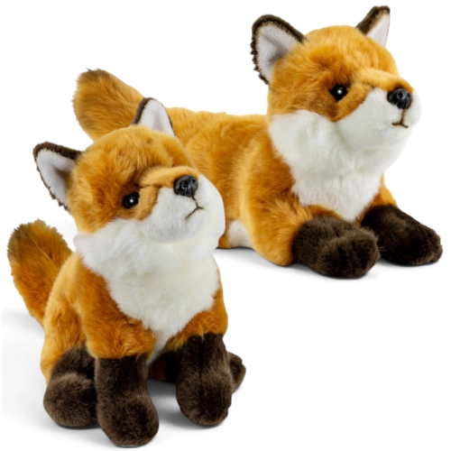 Carl Dick Plush Toy Fox assorted