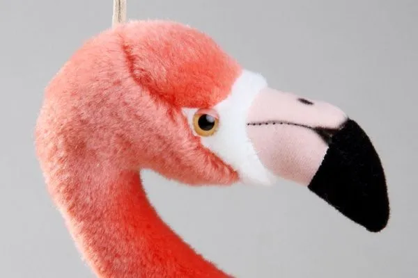 Carl Dick Plush Toy Flamingo