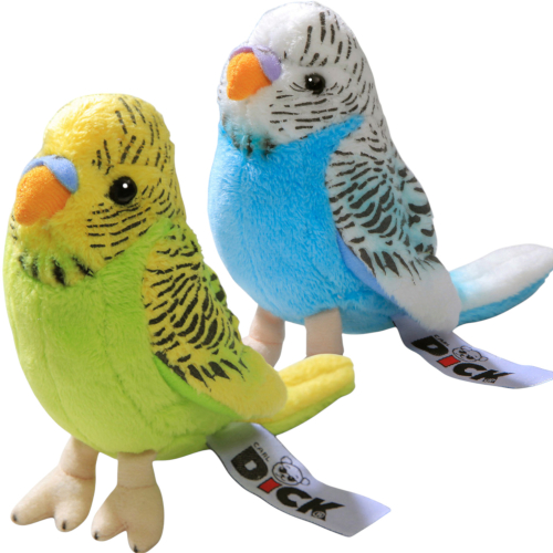 Carl Dick Plush Toy Budgerigar assorted