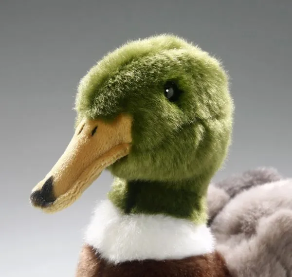 Carl Dick Plush Toy Duck, Mallard Duck