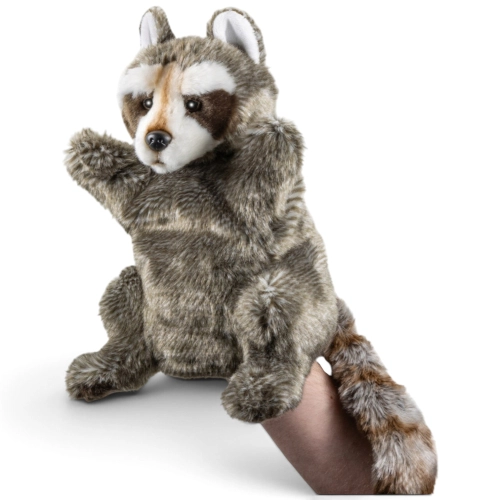 Carl Dick Plush Toy Raccoon Hand Puppet