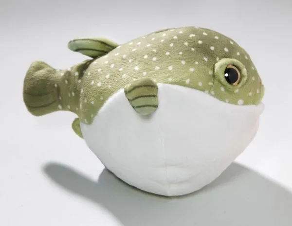 Carl Dick Plush Toy Fish, Blow Fish