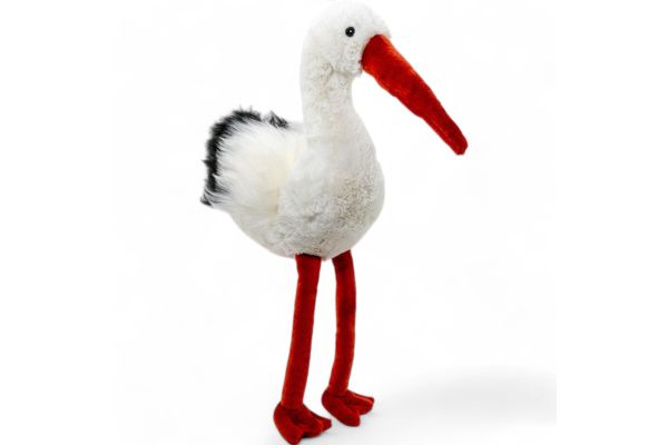 Carl Dick Plush Toy Stork