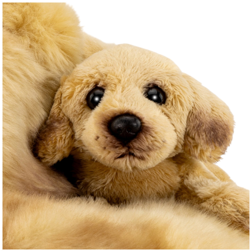 Preview: Carl Dick Plüschtier Labrador mit Baby