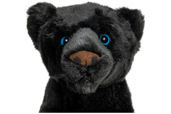 Carl Dick Plush Toy Panther sitting
