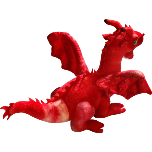 Preview: Drachen sitzend rot