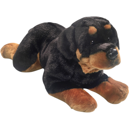 Preview: Rottweiler Hund liegend