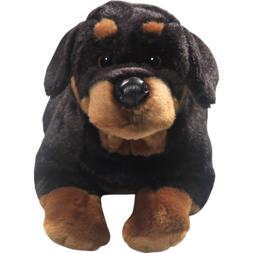 Preview: Rottweiler Hund liegend