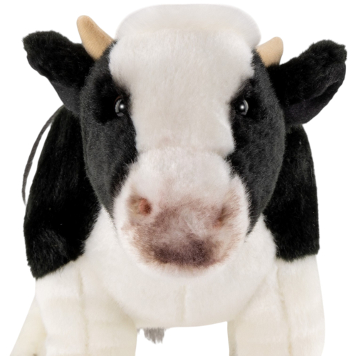 Preview: Cow standing black-white