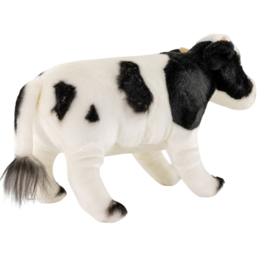 Preview: Cow standing black-white