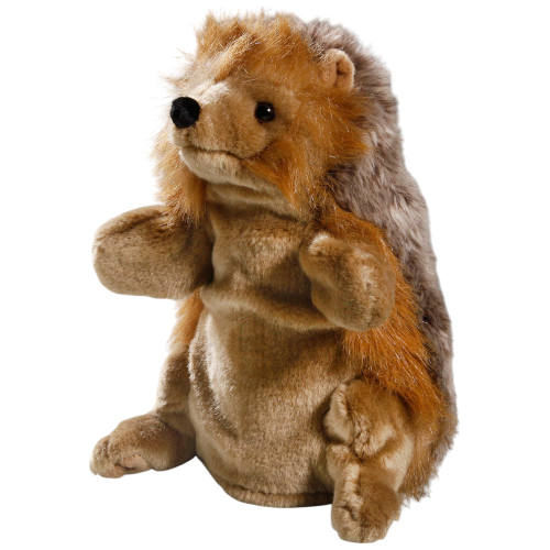 Preview: Carl Dick Plüschtier Igel Handpuppe