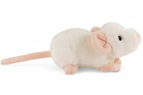 Carl Dick Plush Toy Mouse white