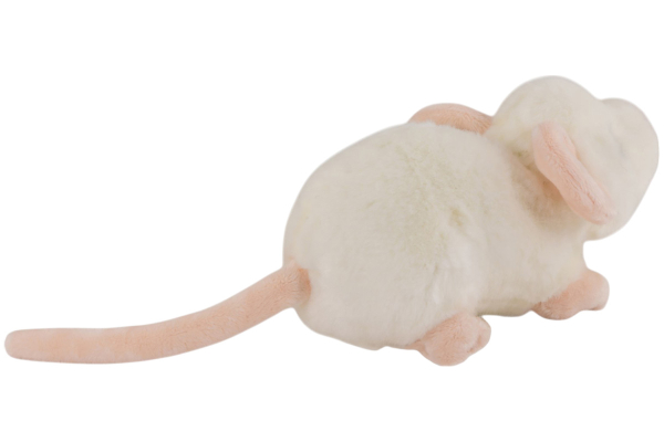 Carl Dick Plüschtier weiße Maus