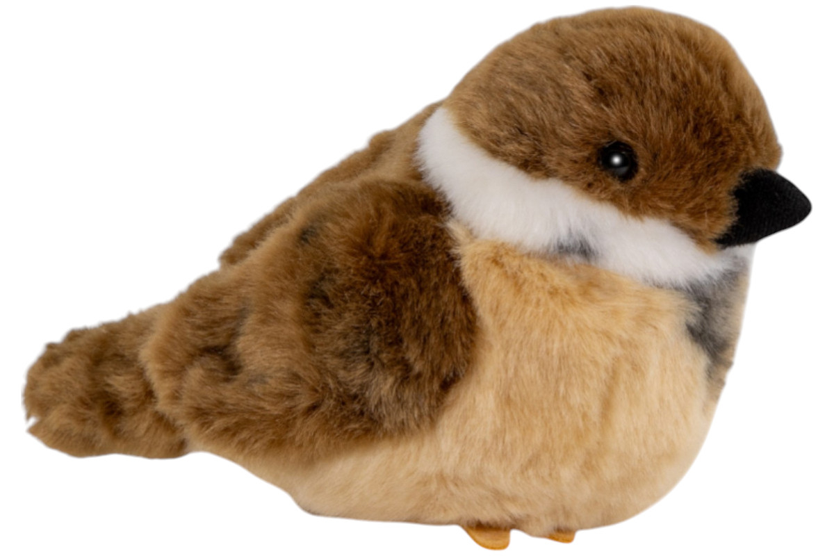 Carl Dick Plush Toy Sparrow Bird