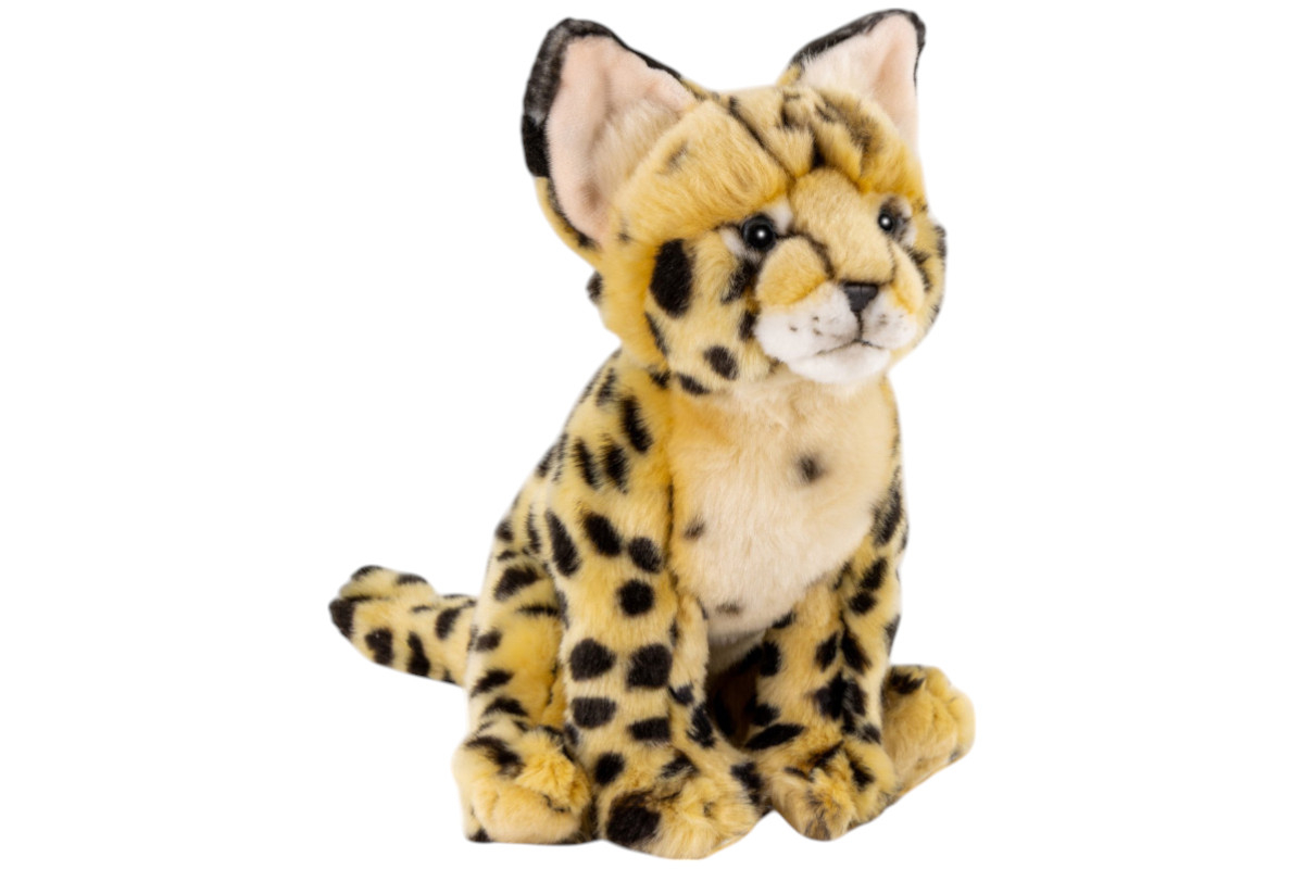 Carl Dick Plush Toy Serval Cat