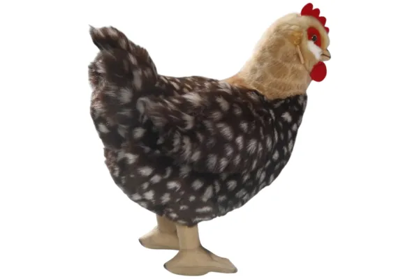 Carl Dick Plush Toy Hen with egg