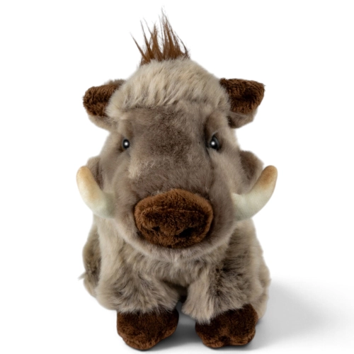 Carl Dick Plush Toy Warthog sitting