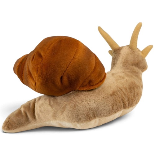 Carl Dick Plüschtier Schnecke braun