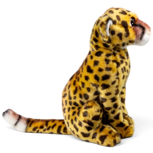 Carl Dick Plush Toy Cheetah sitting